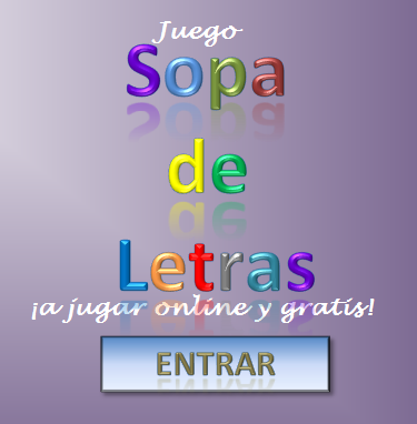 Juego Sopa de Letras