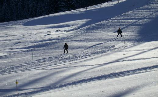 Imagen Esquiando en la montaa, click para jugar