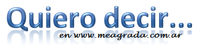 Quiero Decir...